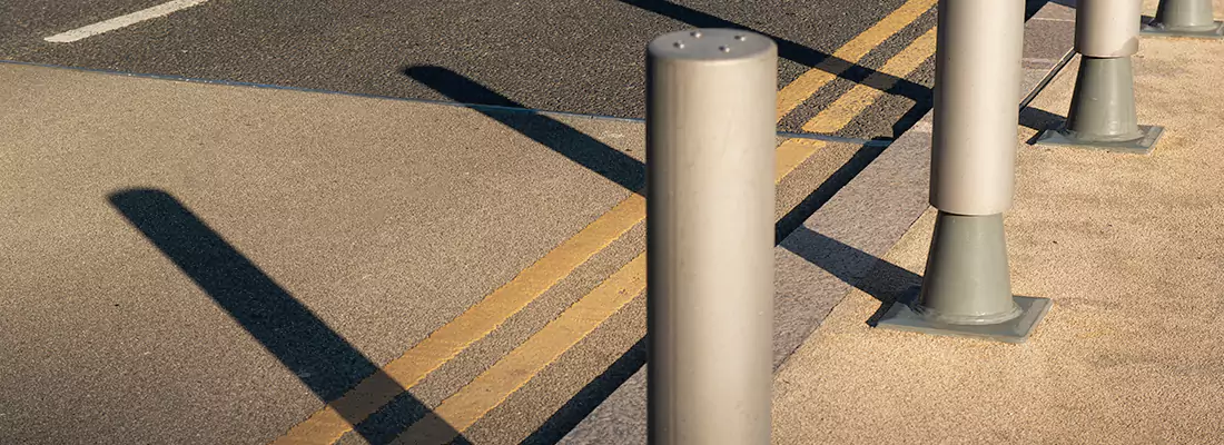 Custom Retractable Barrier Column Installations in Margate, FL